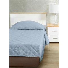 CozyCare Classic Coverlet, Minot Blue
